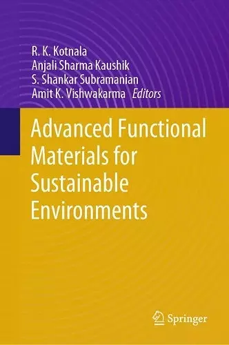 Advanced Functional Materials for Sustainable Environments cover