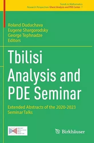 Tbilisi Analysis and PDE Seminar cover