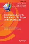 Information Security Education - Challenges in the Digital Age cover