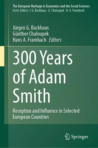 300 Years of Adam Smith cover