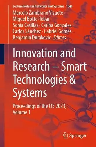 Innovation and Research – Smart Technologies & Systems cover