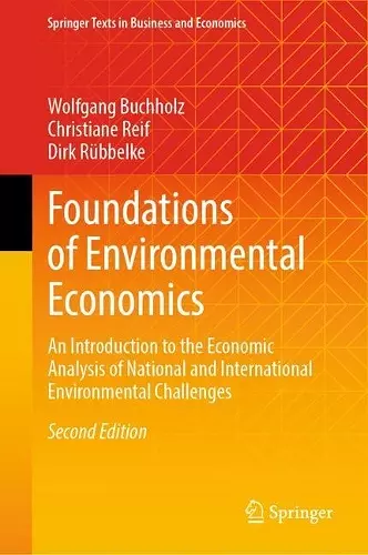 Foundations of Environmental Economics cover