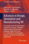 Advances in Design, Simulation and Manufacturing VII cover