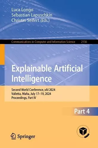 Explainable Artificial Intelligence cover