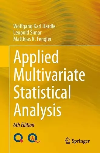 Applied Multivariate Statistical Analysis cover