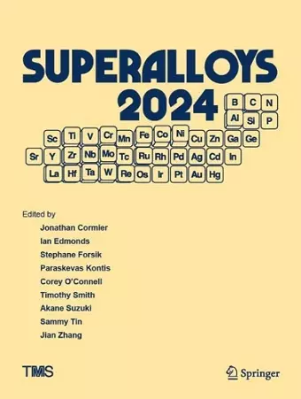Superalloys 2024 cover