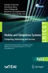 Mobile and Ubiquitous Systems: Computing, Networking and Services cover