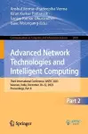 Advanced Network Technologies and Intelligent Computing cover