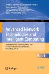 Advanced Network Technologies and Intelligent Computing cover
