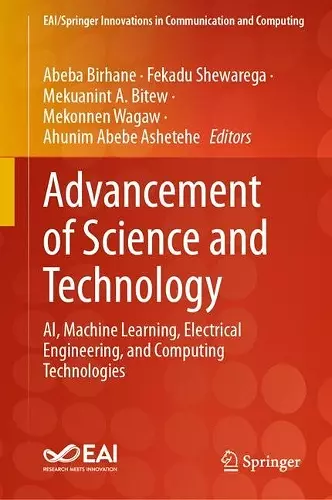 Advancement of Science and Technology cover