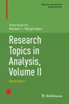 Research Topics in Analysis, Volume II cover