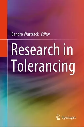 Research in Tolerancing cover