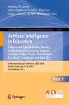 Artificial Intelligence in Education. Posters and Late Breaking Results, Workshops and Tutorials, Industry and Innovation Tracks, Practitioners, Doctoral Consortium and Blue Sky cover