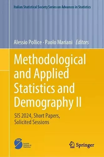 Methodological and Applied Statistics and Demography II cover