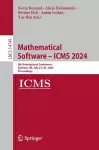 Mathematical Software – ICMS 2024 cover
