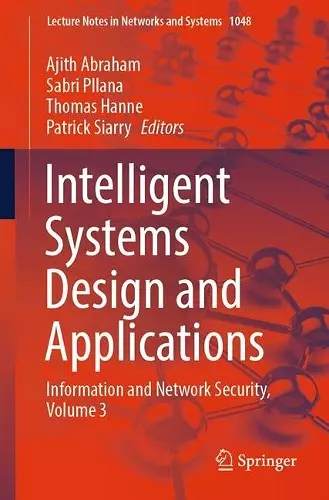 Intelligent Systems Design and Applications cover