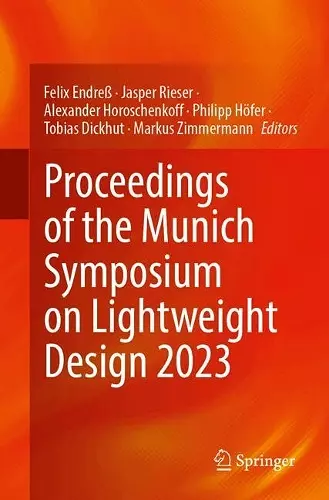 Proceedings of the Munich Symposium on Lightweight Design 2023 cover