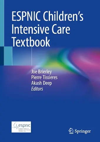 ESPNIC Children’s Intensive Care Textbook cover