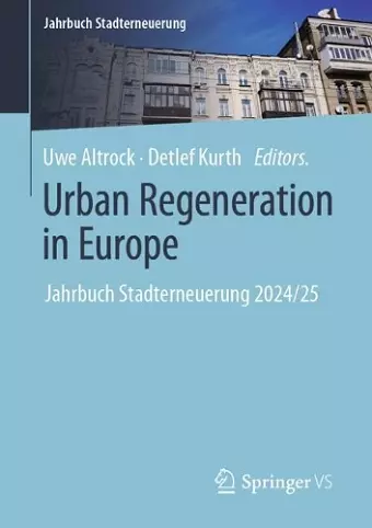 Urban Regeneration in Europe cover