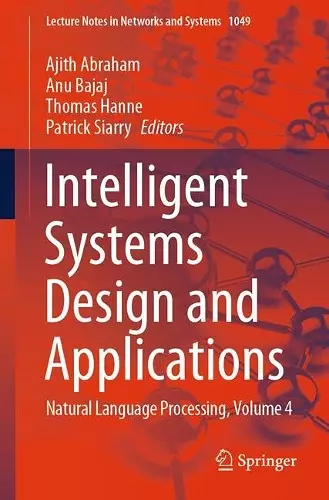Intelligent Systems Design and Applications cover