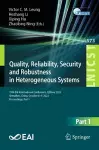 Quality, Reliability, Security and Robustness in Heterogeneous Systems cover