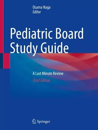 Pediatric Board Study Guide cover