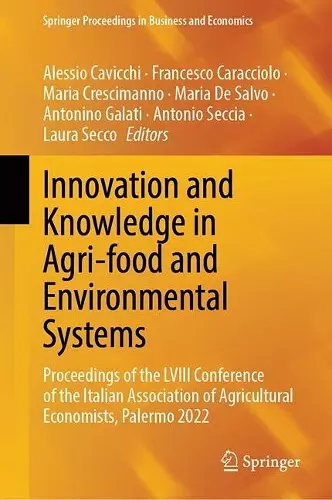 Innovation and Knowledge in Agri-food and Environmental Systems cover