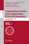 Computational Science and Its Applications – ICCSA 2024 Workshops cover