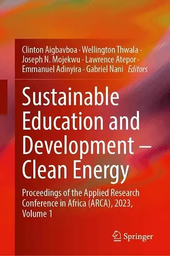 Sustainable Education and Development—Clean Energy cover
