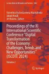 Proceedings of the XI International Scientific Conference "Digital Transformation of the Economy: Challenges, Trends and New Opportunities" (ISCDTE 2024) cover