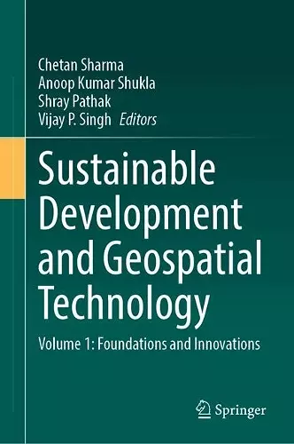 Sustainable Development and Geospatial Technology cover