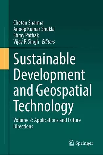Sustainable Development and Geospatial Technology cover