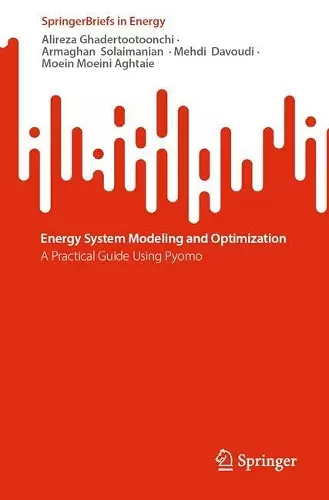 Energy System Modeling and Optimization cover