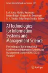 AI Technologies for Information Systems and Management Science cover