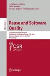 Reuse and Software Quality cover
