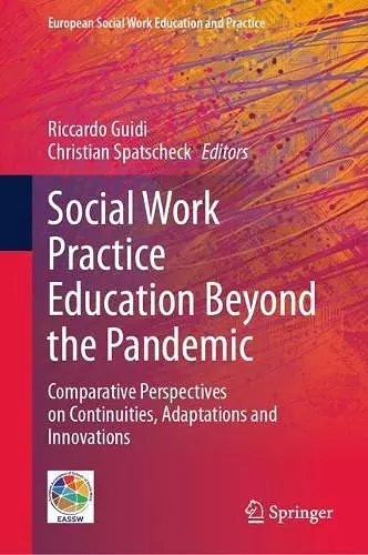 Social Work Practice Education Beyond the Pandemic cover