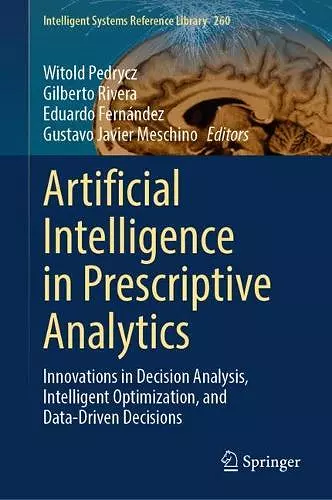 Artificial Intelligence in Prescriptive Analytics cover
