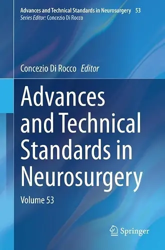 Advances and Technical Standards in Neurosurgery cover