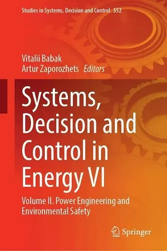 Systems, Decision and Control in Energy VI cover