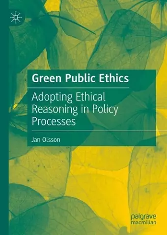 Green Public Ethics cover
