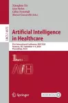 Artificial Intelligence in Healthcare cover