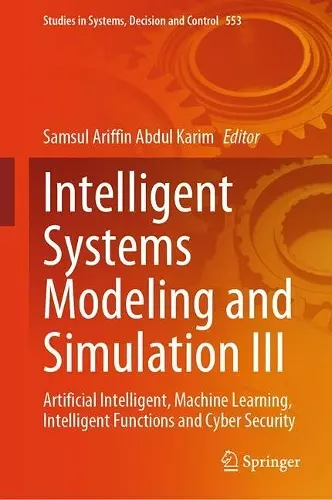 Intelligent Systems Modeling and Simulation III cover