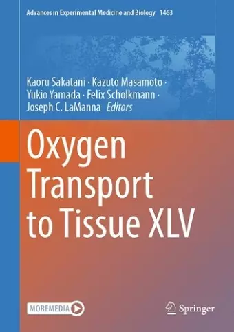 Oxygen Transport to Tissue XLV cover