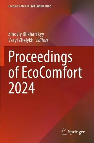 Proceedings of EcoComfort 2024 cover