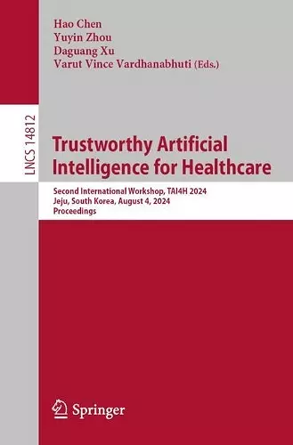 Trustworthy Artificial Intelligence for Healthcare cover