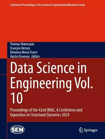 Data Science in Engineering Vol. 10 cover