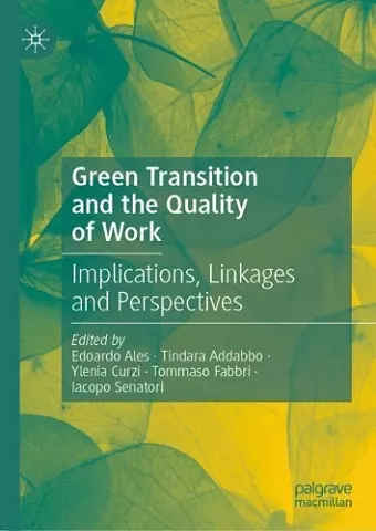 Green Transition and the Quality of Work cover