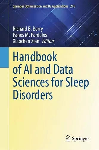 Handbook of AI and Data Sciences for Sleep Disorders cover
