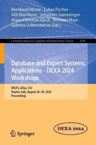 Database and Expert Systems Applications - DEXA 2024 Workshops cover