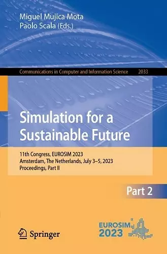 Simulation for a Sustainable Future cover